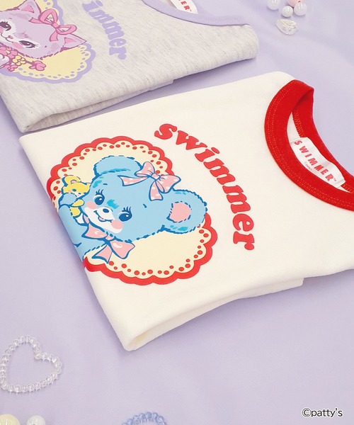 RUGGEDWORKS（ラゲッドワークス）の「《SWIMMER》 やわらかかるい キッズ 半袖 Tシャツ（Tシャツ/カットソー・キッズ・オートミール/オフホワイト・80/90/100）」の5枚目の写真