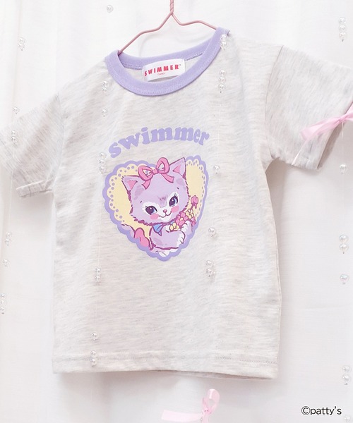 RUGGEDWORKS（ラゲッドワークス）の「《SWIMMER》 やわらかかるい キッズ 半袖 Tシャツ（Tシャツ/カットソー・キッズ・オートミール/オフホワイト・80/90/100）」の8枚目の写真