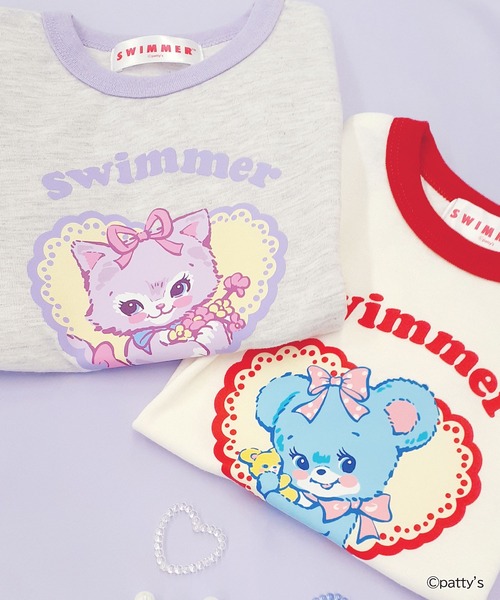 RUGGEDWORKS（ラゲッドワークス）の「《SWIMMER》 やわらかかるい キッズ 半袖 Tシャツ（Tシャツ/カットソー・キッズ・オートミール/オフホワイト・80/90/100）」の14枚目の写真