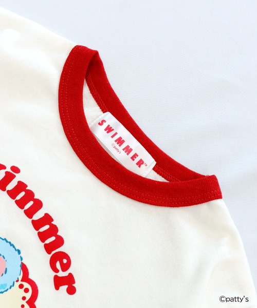 RUGGEDWORKS（ラゲッドワークス）の「《SWIMMER》 やわらかかるい キッズ 半袖 Tシャツ（Tシャツ/カットソー・キッズ・オートミール/オフホワイト・80/90/100）」の18枚目の写真