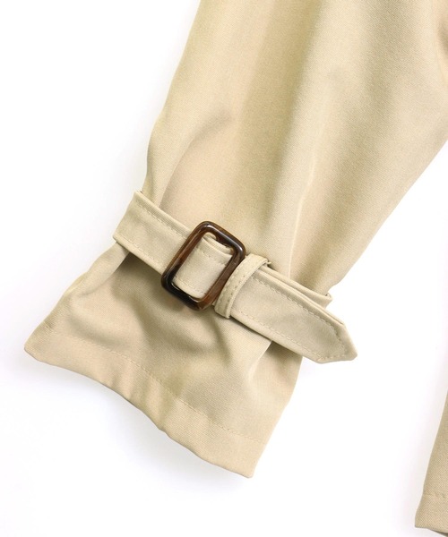 ANAP（アナップ）の「ショートトレンチコート（トレンチコート・レディース・ベージュ/カーキ・F）」の19枚目の写真