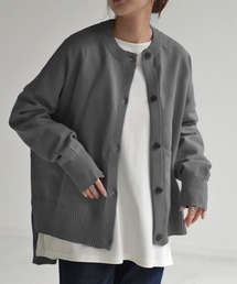 HUG.U（ハグユー）の「洗える スポンジニットカーディガン（カーディガン/ボレロ）」