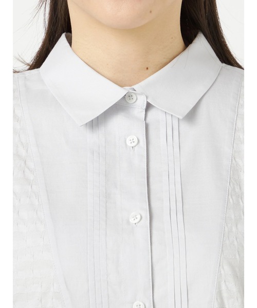 McGREGOR(マックレガー)の「ヨークデザインカットソーシャツ(Tシャツ/カットソー・レディース・サンドグレー/ネイビー・M/L)」の6枚目の写真