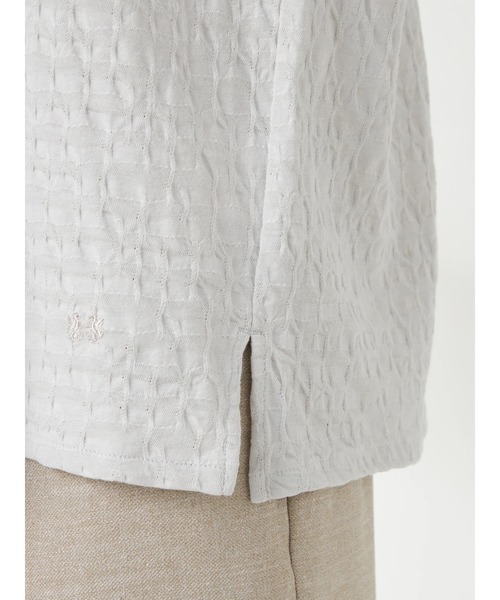 McGREGOR(マックレガー)の「ヨークデザインカットソーシャツ(Tシャツ/カットソー・レディース・サンドグレー/ネイビー・M/L)」の8枚目の写真