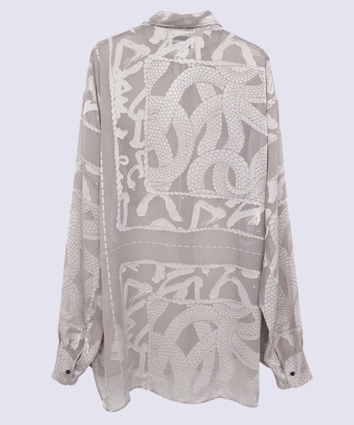 STUDIOUS(ステュディオス)の「【KOZABURO/コウザブロウ】OPAL BOXY FIT FLAP POCKET SHIRT(シャツ/ブラウス・メンズ・ブラック/ベージュ・2/1)」の18枚目の写真