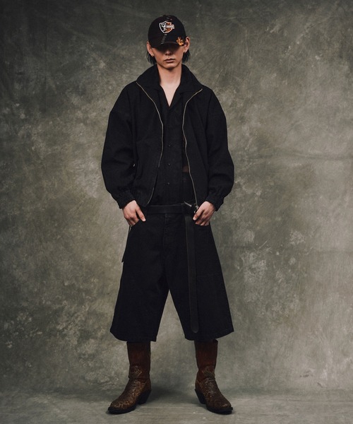 STUDIOUS(ステュディオス)の「【KOZABURO/コウザブロウ】OPAL BOXY FIT FLAP POCKET SHIRT(シャツ/ブラウス・メンズ・ブラック/ベージュ・2/1)」の3枚目の写真