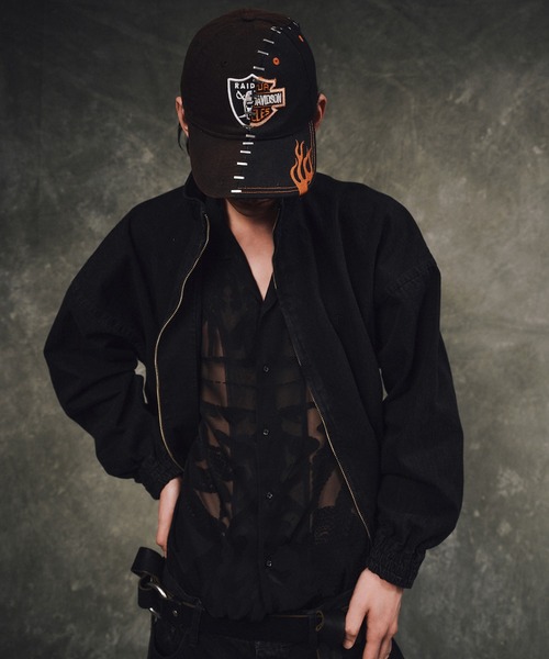 STUDIOUS(ステュディオス)の「【KOZABURO/コウザブロウ】OPAL BOXY FIT FLAP POCKET SHIRT(シャツ/ブラウス・メンズ・ブラック/ベージュ・2/1)」の4枚目の写真