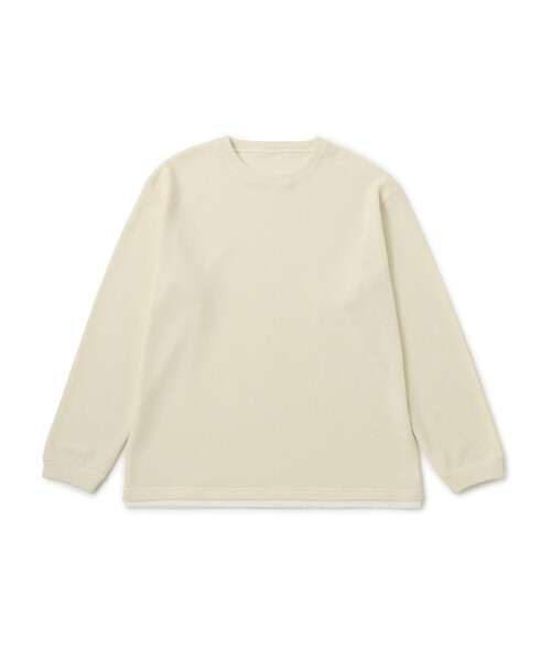 j.n.r.d（ジェー・エヌ・アール・ディー）の「ツイードフェイクレイヤードプルオーバー（Tシャツ/カットソー・メンズ・ブルー系その他3/ホワイト系その他5/ライトグレー・M/LL/L）」の14枚目の写真