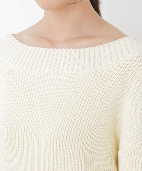 PROPORTION BODY DRESSING（プロポーションボディドレッシング）の「＜Ｅ＞スプリングレースレイヤード風ニットワンピース / 1216147201（ワンピース・レディース・ホワイト系その他/イエロー/ネイビー・P/S/MEDIUM）」の20枚目の写真