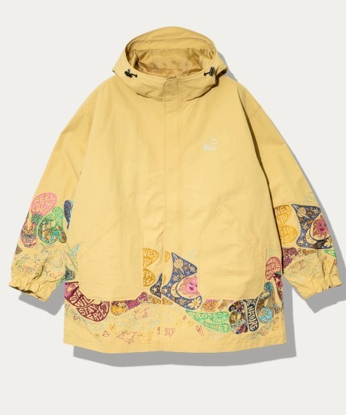 go slow caravan（ゴースローキャラバン）の「ウェザークロスパネル 刺繍フィールドコート（その他アウター・メンズ・ライトイエロー/ブラック/カーキ・SMALL/MEDIUM/LARGE/X-LARGE）」の3枚目の写真