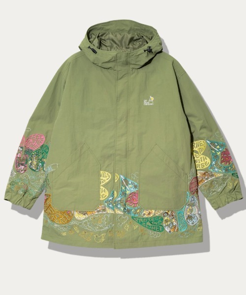 go slow caravan（ゴースローキャラバン）の「ウェザークロスパネル 刺繍フィールドコート（その他アウター・メンズ・ライトイエロー/ブラック/カーキ・SMALL/MEDIUM/LARGE/X-LARGE）」の2枚目の写真