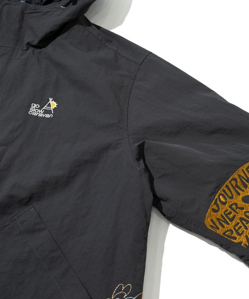 go slow caravan（ゴースローキャラバン）の「ウェザークロスパネル 刺繍フィールドコート（その他アウター・メンズ・ライトイエロー/ブラック/カーキ・SMALL/MEDIUM/LARGE/X-LARGE）」の7枚目の写真