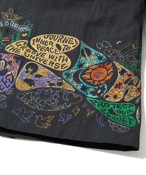 go slow caravan（ゴースローキャラバン）の「ウェザークロスパネル 刺繍フィールドコート（その他アウター・メンズ・ライトイエロー/ブラック/カーキ・SMALL/MEDIUM/LARGE/X-LARGE）」の14枚目の写真