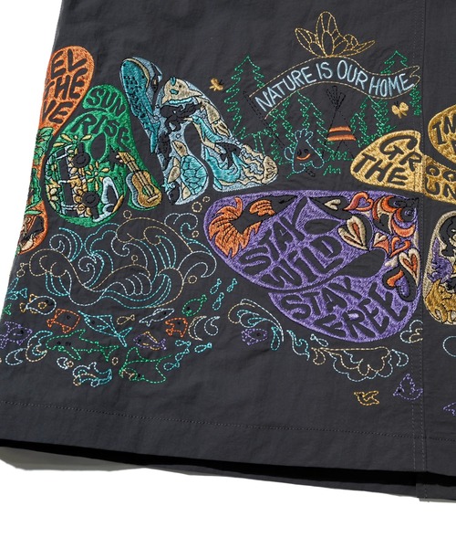 go slow caravan（ゴースローキャラバン）の「ウェザークロスパネル 刺繍フィールドコート（その他アウター・メンズ・ライトイエロー/ブラック/カーキ・SMALL/MEDIUM/LARGE/X-LARGE）」の15枚目の写真