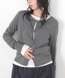 LIAN | 2WAYクロスデザインプルオーバー(Tシャツ/カットソー)