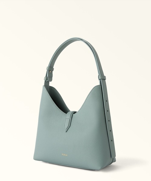 FURLA(フルラ)の「フルラ ゴッチャ (Furla Goccia) ショルダーバッグ S(ショルダーバッグ・レディース・グレイッシュベージュ/ブラック・ONE SIZE)」の15枚目の写真