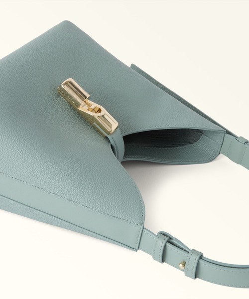 FURLA(フルラ)の「フルラ ゴッチャ (Furla Goccia) ショルダーバッグ S(ショルダーバッグ・レディース・グレイッシュベージュ/ブラック・ONE SIZE)」の16枚目の写真