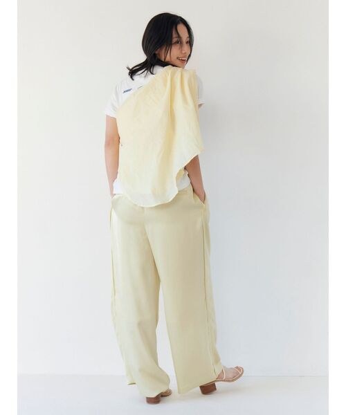 Ungrid（アングリッド）の「シアールーズシャツ（シャツ/ブラウス・レディース・イエロー/ブルー/オフホワイト/パープル・FREE）」の15枚目の写真