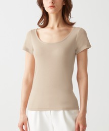 アセドロン（アセドロン）の「アセドロン 汗取り付き2分袖インナー ベタつき瞬時にどこへやら（インナーウェア/肌着）」