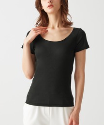 アセドロン（アセドロン）の「アセドロン 汗取り付き2分袖インナー ベタつき瞬時にどこへやら（インナーウェア/肌着）」