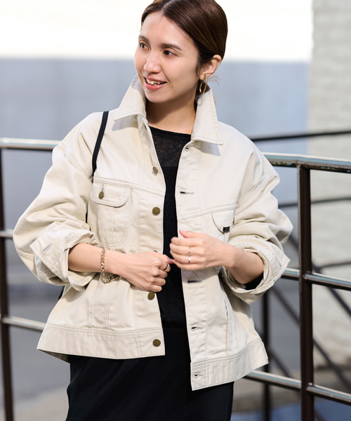 FRAMeWORK(フレームワーク)の「Lee/リー 別注WESTTERNER LOOSE ジャケット(その他アウター・レディース・ウッド/ホワイト・FREE)」の21枚目の写真