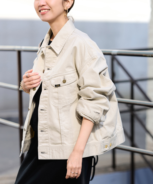 FRAMeWORK(フレームワーク)の「Lee/リー 別注WESTTERNER LOOSE ジャケット(その他アウター・レディース・ウッド/ホワイト・FREE)」の22枚目の写真