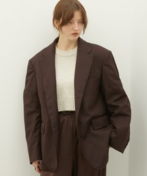 LA PEAU DE GEM | 【LA PEAU DE GEM】T jacket/”T”ジャケット(テーラードジャケット)