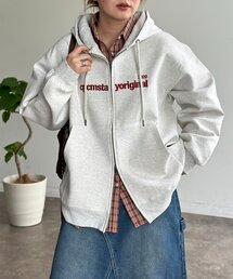 CPCM | パウダー加工ダンボールジップパーカー(パーカー)