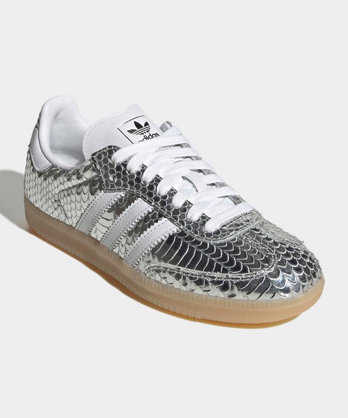 adidas(アディダス)の「adidas/アディダス SAMBA OG W サンバ スリーストライプス 2026年春夏(スニーカー・レディース・シルバー/ブラック・23/23.5/24/24.5/25)」の6枚目の写真