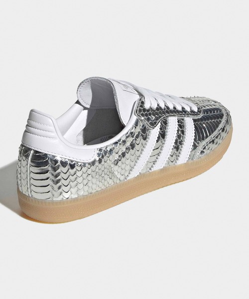 adidas(アディダス)の「adidas/アディダス SAMBA OG W サンバ スリーストライプス 2026年春夏(スニーカー・レディース・シルバー/ブラック・23/23.5/24/24.5/25)」の5枚目の写真