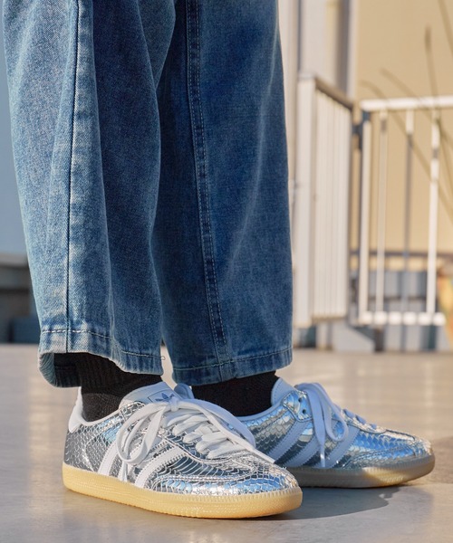 adidas(アディダス)の「adidas/アディダス SAMBA OG W サンバ スリーストライプス 2026年春夏(スニーカー・レディース・シルバー/ブラック・23/23.5/24/24.5/25)」の17枚目の写真