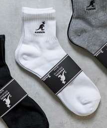 KANGOL | KANGOL カンゴール 3Pワンポイント刺繍クォーターソックス/靴下(ソックス/靴下)