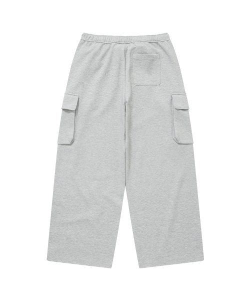COVERNAT(カバーナット)の「ワイドカーゴスウェットパンツメランジェグレー(その他パンツ・メンズ・その他・MEDIUM/LARGE/X-LARGE/SMALL)」の3枚目の写真
