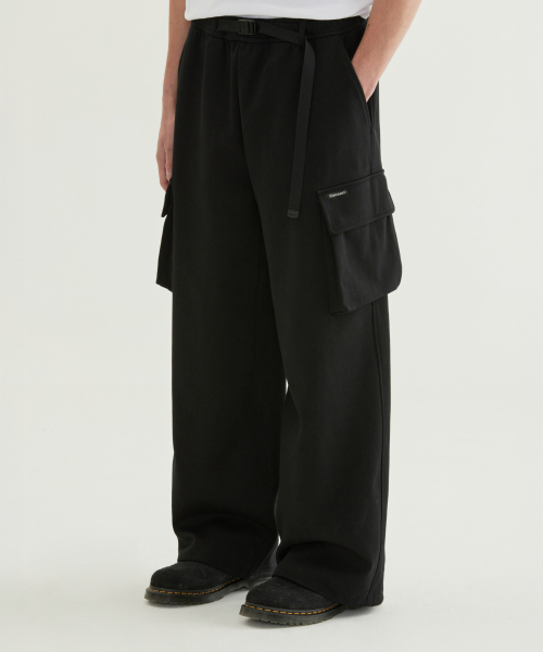 COVERNAT(カバーナット)の「ワイドカーゴスウェットパンツメランジェグレー(その他パンツ・メンズ・その他・MEDIUM/LARGE/X-LARGE/SMALL)」の9枚目の写真