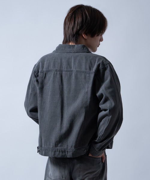 improves(インプローブス)の「デニム ジージャン(デニムジャケット・メンズ・ブラック/ブルー/サックスブルー/ブラック系・X-LARGE/LARGE/MEDIUM/SMALL)」の17枚目の写真