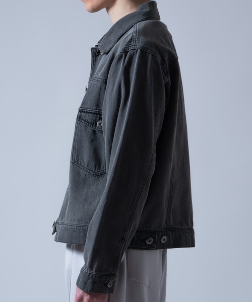 improves(インプローブス)の「デニム ジージャン(デニムジャケット・メンズ・ブラック/ブルー/サックスブルー/ブラック系・X-LARGE/LARGE/MEDIUM/SMALL)」の21枚目の写真