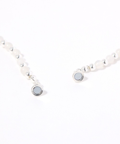 GLOBAL WORK（グローバルワーク）の「天然石シンプルネックレス/646373（ネックレス・レディース・ブラック/レッド/ホワイト・FREE）」の6枚目の写真