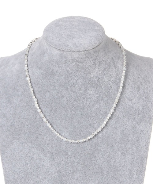 GLOBAL WORK（グローバルワーク）の「天然石シンプルネックレス/646373（ネックレス・レディース・ブラック/レッド/ホワイト・FREE）」の8枚目の写真