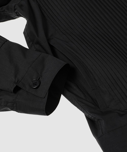 FACETASM(ファセッタズム)の「PLEATED PANEL JACKET(その他アウター・メンズ・ブラック・4)」の3枚目の写真