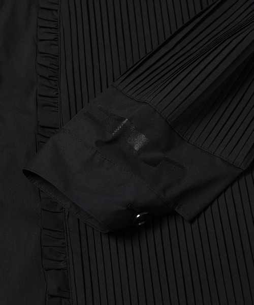 FACETASM(ファセッタズム)の「PLEATED PANEL JACKET(その他アウター・メンズ・ブラック・4)」の4枚目の写真