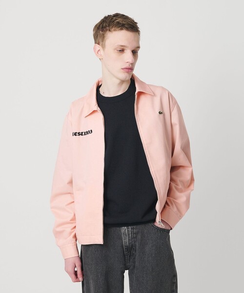 LACOSTE(ラコステ)の「<LACOSTE for BEAUTY&YOUTH>ジップ ブルゾン(ブルゾン・メンズ・ブラック/ピンク/ライトブルー・M/XL/L/S)」の3枚目の写真