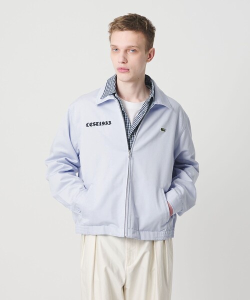LACOSTE(ラコステ)の「<LACOSTE for BEAUTY&YOUTH>ジップ ブルゾン(ブルゾン・メンズ・ブラック/ピンク/ライトブルー・M/XL/L/S)」の4枚目の写真