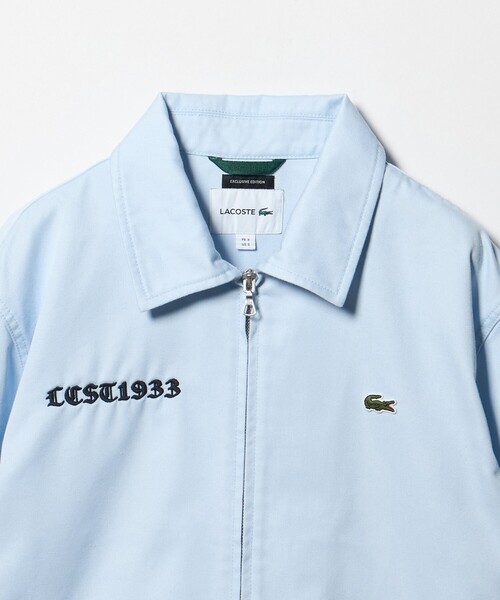 LACOSTE(ラコステ)の「<LACOSTE for BEAUTY&YOUTH>ジップ ブルゾン(ブルゾン・メンズ・ブラック/ピンク/ライトブルー・M/XL/L/S)」の12枚目の写真