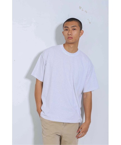 GOAT(ゴート)の「GOAT / SHORT SLEEVE "BOX" TEE(Tシャツ/カットソー・メンズ・ヘザーグレー/ダークネイビー/ブラック/アッシュ/ホワイト/ダークグレー・XL/M/S/L)」の1枚目の写真