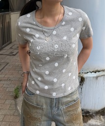 sedacle（セダクル）の「アソートアップリケ柄Tシャツ（Tシャツ/カットソー）」