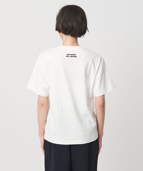 HANDTEX(ハンドテックス)の「【別注】<HANDTEX>JOURNEY Tシャツ(Tシャツ/カットソー・レディース・ホワイト・F)」の7枚目の写真