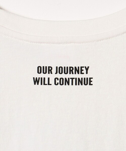 HANDTEX(ハンドテックス)の「【別注】<HANDTEX>JOURNEY Tシャツ(Tシャツ/カットソー・レディース・ホワイト・F)」の14枚目の写真