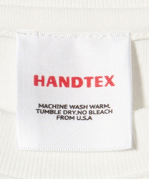 HANDTEX(ハンドテックス)の「【別注】<HANDTEX>JOURNEY Tシャツ(Tシャツ/カットソー・レディース・ホワイト・F)」の12枚目の写真