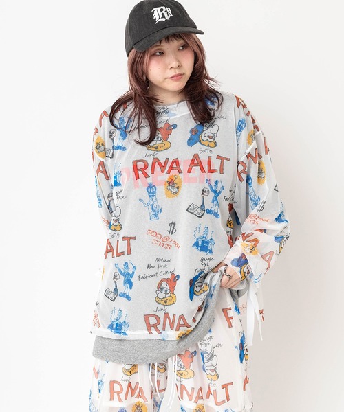 セール】M2653 ジャンクキャラシアーT（Tシャツ/カットソー）｜RNA