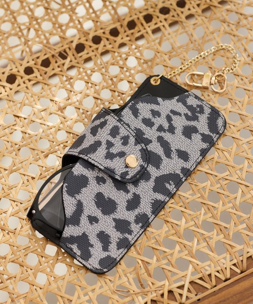 BARNYARDSTORM（バンヤードストーム）の「BARNYARDSTORM / メガネケースチャーム（その他小物・レディース・グレー/ベージュ・FREE）」の2枚目の写真